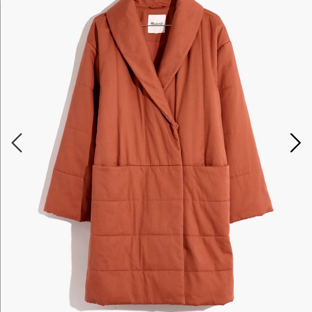Madewell Dumont Quilted Coat
